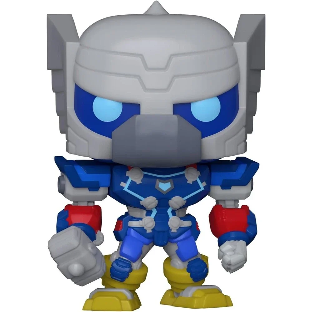 Funko POP Marvel: Marvel Mech - Thor Vinyl Bobblehead, Multicolor, Standard